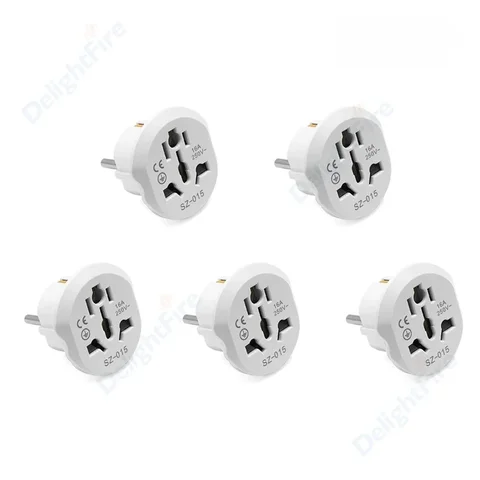 16A EU Travel Plug Converter