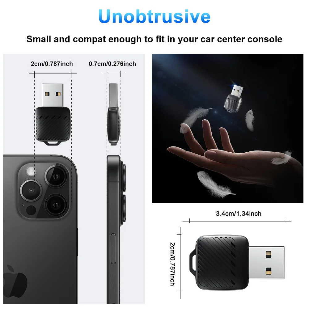 2026 NEW Wireless Carplay Adapter Android 2 in 1 AI Smart Box For Car With Wired CarPlay Car Intelligent Systems