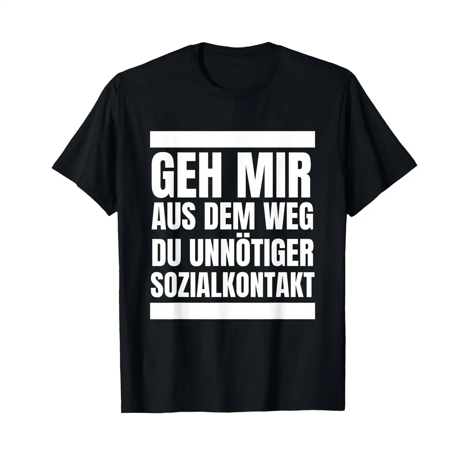 Get out of my way you unnecessary social contact Funny T shirt vintage Washed Stretched Soft Versatile Unisex Stylish homme