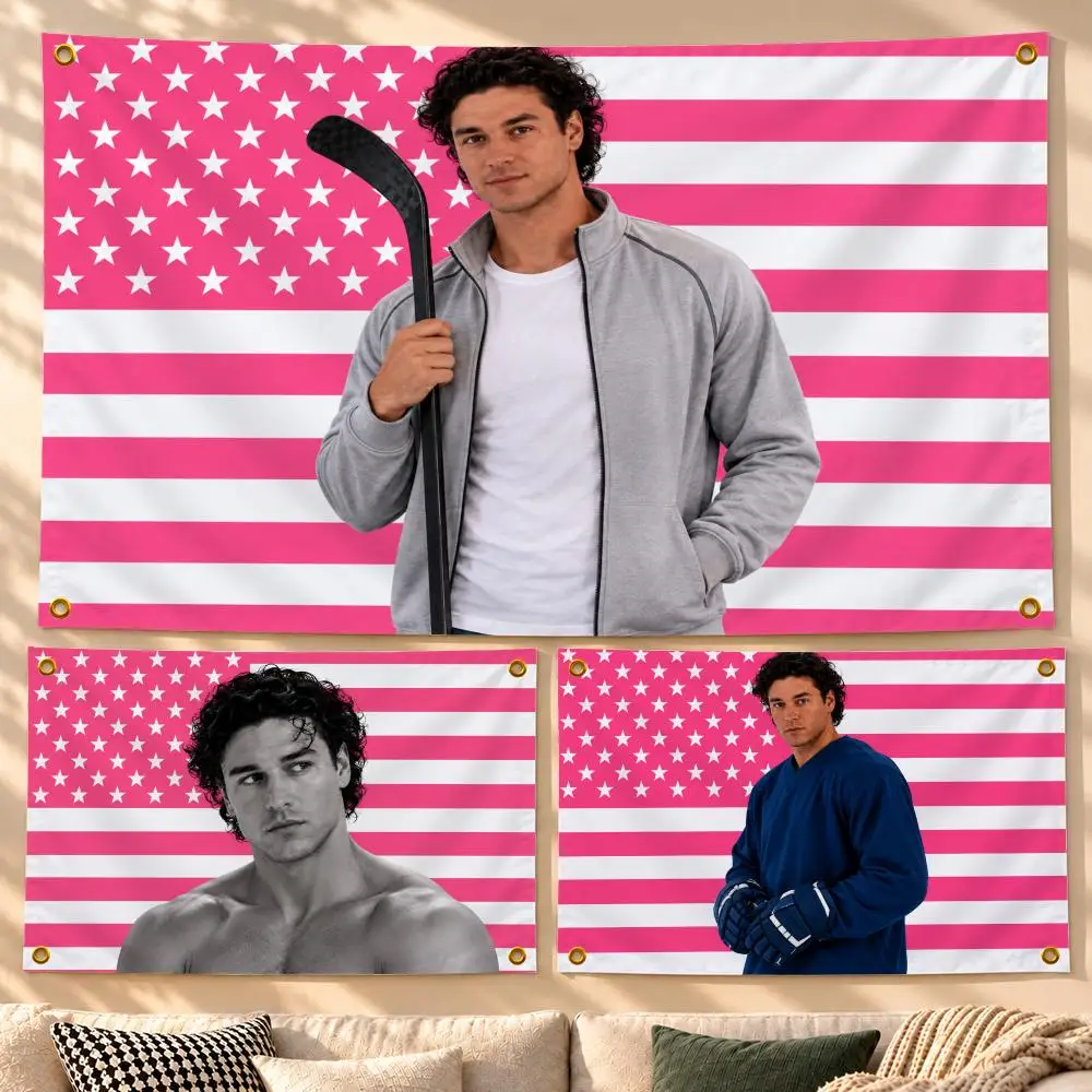 Actor Garrett Graham Flags Decor Flag Banner Indoor Outdoor Wall Decor for Garden Yard Porch Patio