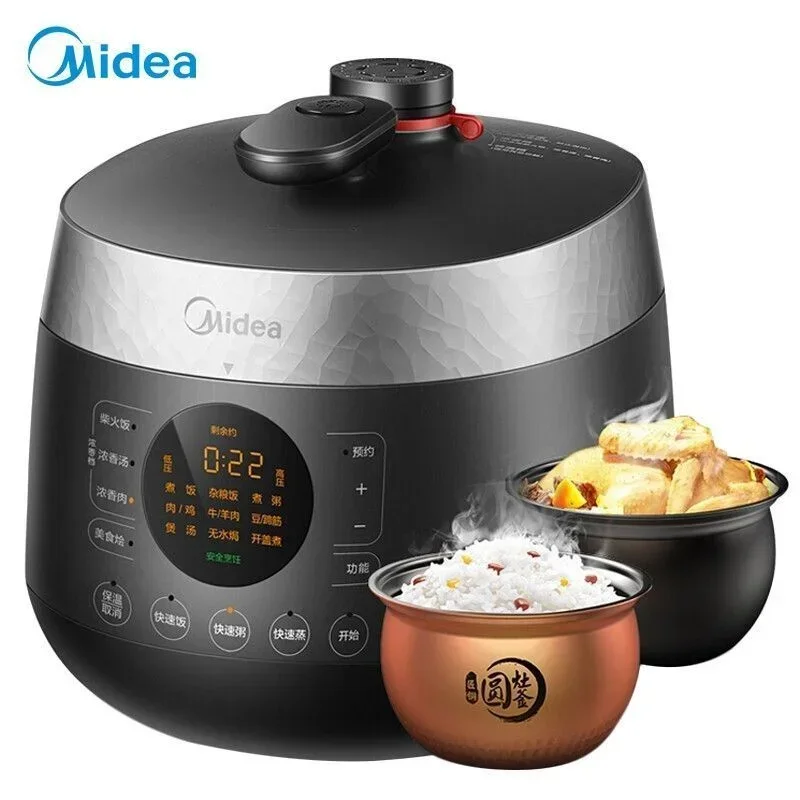 4.8l/4.8l 전기 압력 밥솥 구형 더블 블래 더 원 키 배기 유니폼 빠른 열 MY-YL50E305