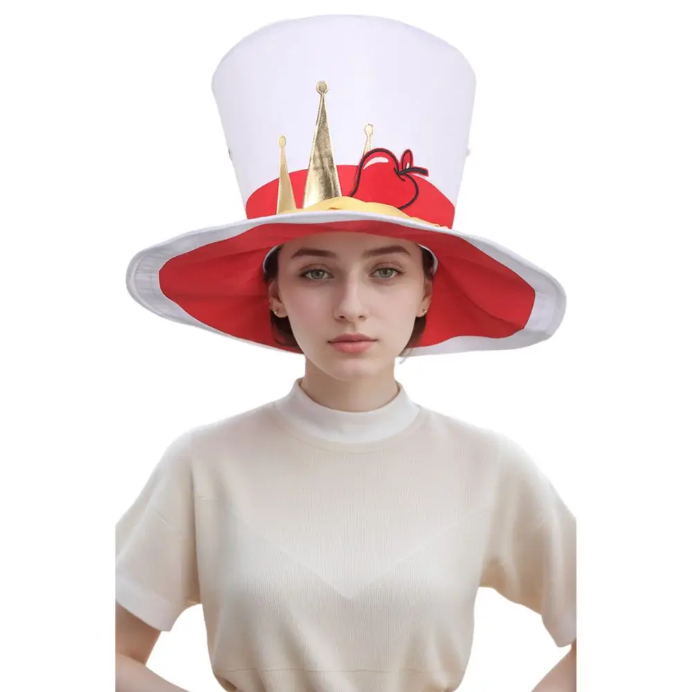 Lucifero cappello Cosplay Fantasia Cartoon Anime Hotel Costume travestimento per adulti uomini donne Halloween carnevale accessori per feste