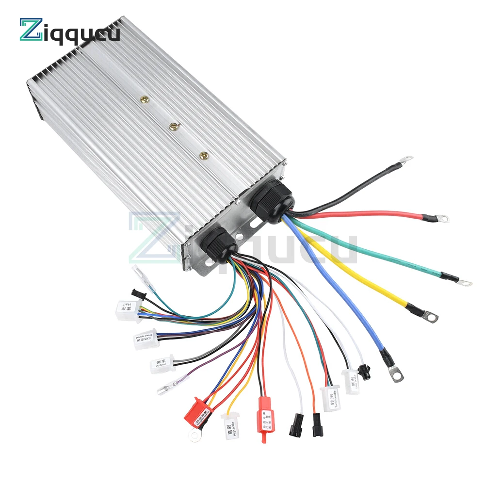 

48V 60V 72V 84V 5000W double row 24 tube intelligent brushless controller for BLDC motor/electric bike/ebike/tricycle/motorcycle