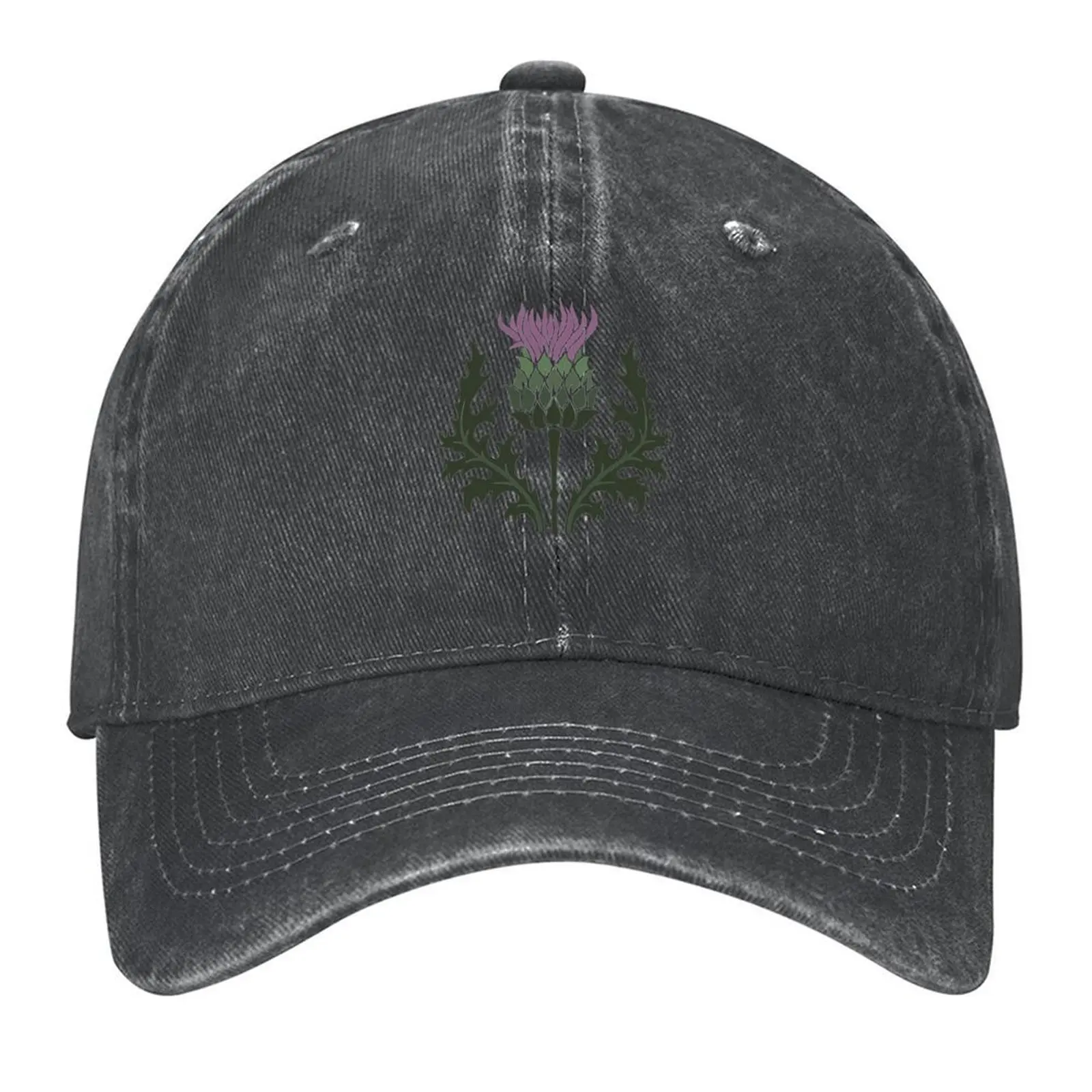 

Scottish Thistle Flower of Scotland Baseball Cap party Hat luxury caps men's big size hat Sports Cap Caps For Men Women's
