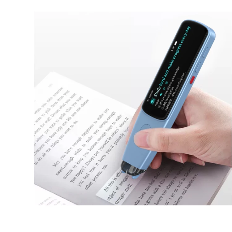 Portable 2.98 Inch Plastic Photo Voice Translator 112 Languages Online Offline Real-Time Two-Way Scan Battery Operated