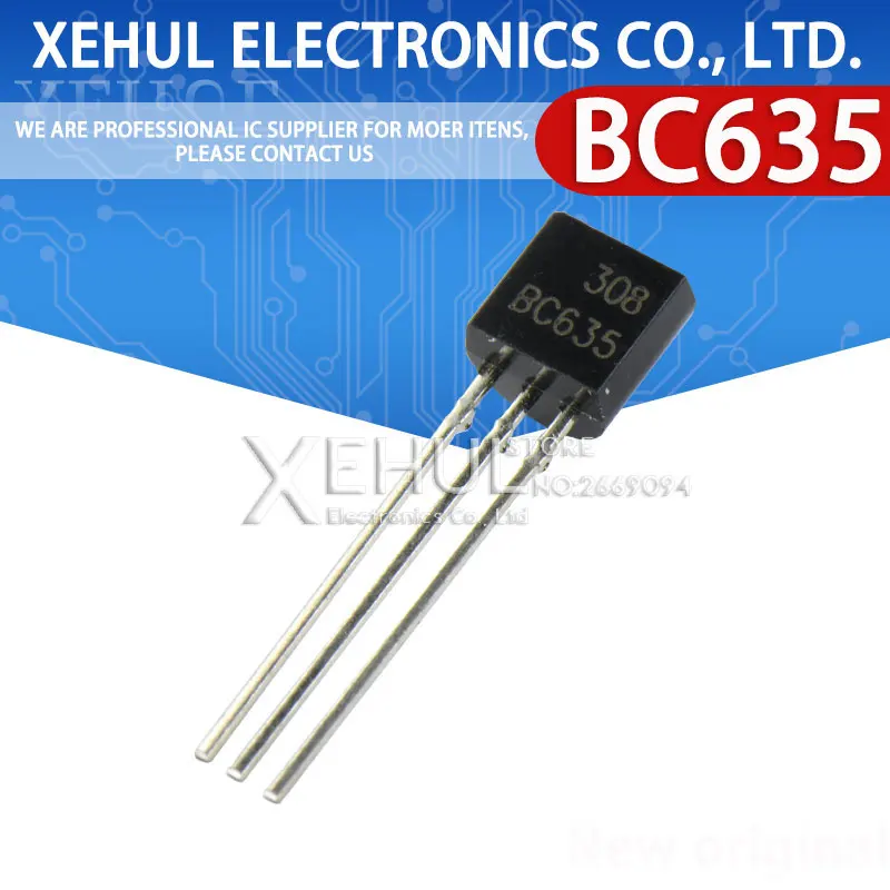 20PCS BC635 BC636 BC637 BC638 BC639 BC640 BC617 BC618 TRANSISTOR  TO-92