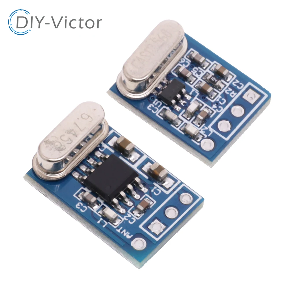 1Set 2Pcs 433MHZ Wireless Transmitter Receiver Board Module SYN115 SYN480R ASK/OOK Chip PCB for arduino