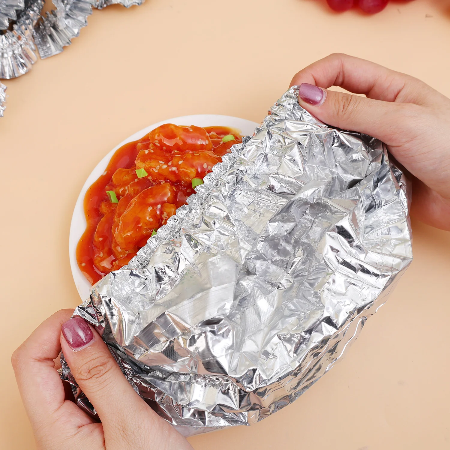 Aluminum Foil Keep Warm Covers - огляд і ціна Kitchen Baking Table