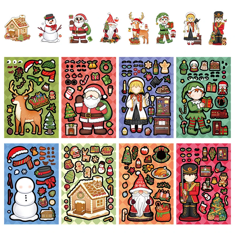 8/16Sheets Cartoon … - image