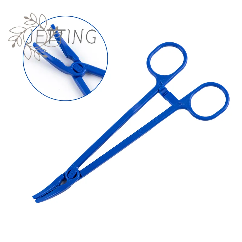 Hot 1pc Medical Hemostat Forceps Sharp Mouth Pliers Surgical Cottonball Sponge Clamp