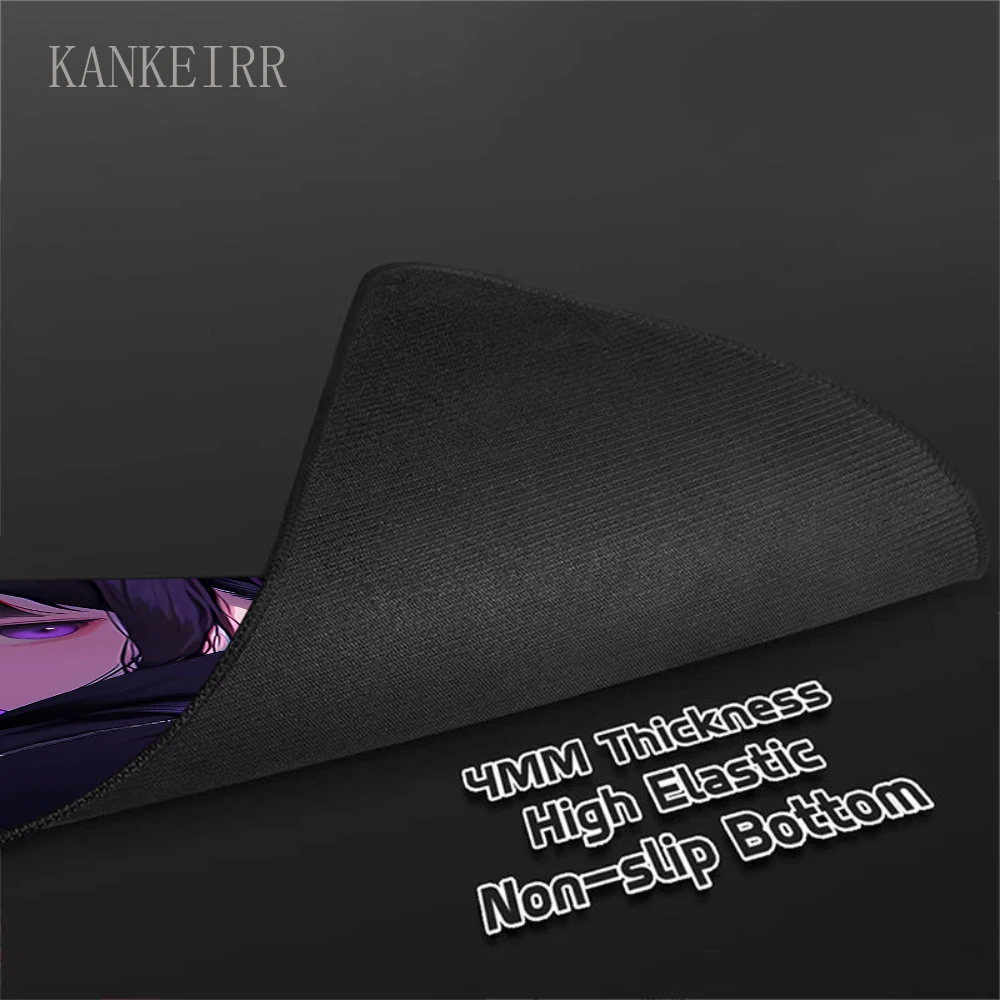 Kawaii Anime violet fille tapis de souris 450x400MM Balance e-sports tapis de souris de jeu Premium tapis de souris jeu tapis de clavier professionnel