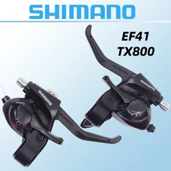 Shimano Tourney SL-EF41 EF41 Shifter 3x7 Speed 3 Speed 7 Speed For MTB Bike Left Right Shift Lever Mountain Bicycle Trigger