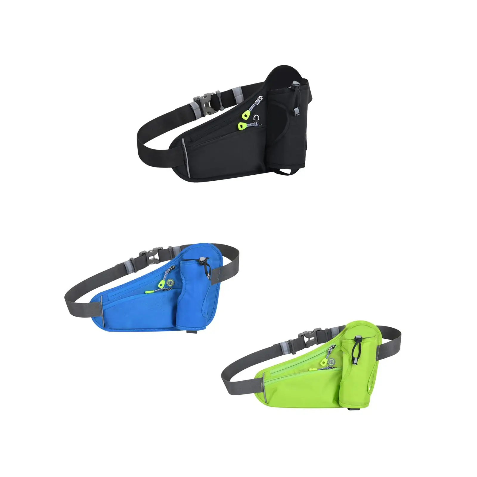 Running Waist Belt Fanny Waist Bag Purse Kettle Storage Outdoor Sports Running Bag for Workout Camping Gym Hiking Mountaineering