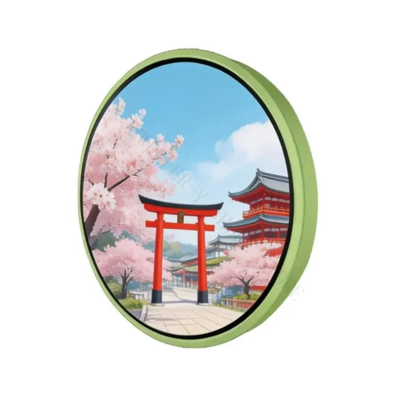 R7UF Clear 360x360 Animation Pin With Interactive face And 7 Color Lighting