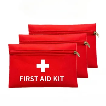 Trousse de premiers soins africain portable, sac de rangement de pilules médicales d'esprit ères, étui à fermeture éclair, trousse médicale d'urgence, 1 pièce