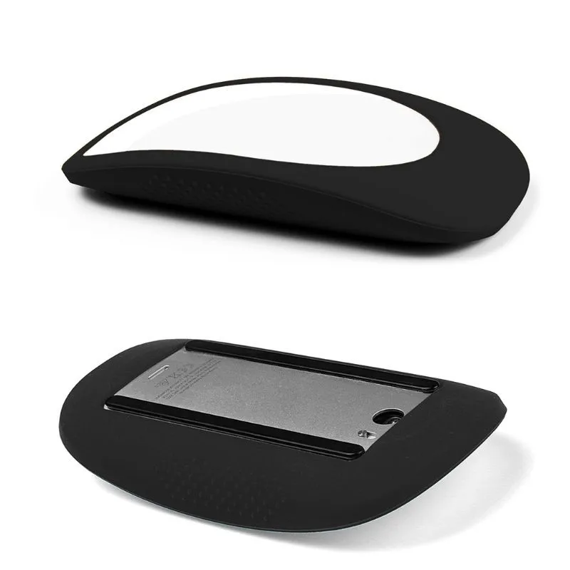 Molle Del Silicone Della Copertura Della Cassa di Protezione Della Pelle Carino Mouse Del Sacchetto Per Magic Mouse 2 Custodia In Silicone per Apple Magic iPad Mouse