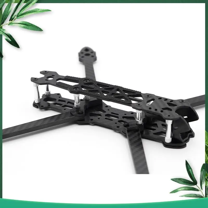(NOVO) Mark4 com braço de 5 mm + impressão para quadricóptero Modificação FPV Fibra de carbono 7 polegadas Quadricóptero Freestyle Frame