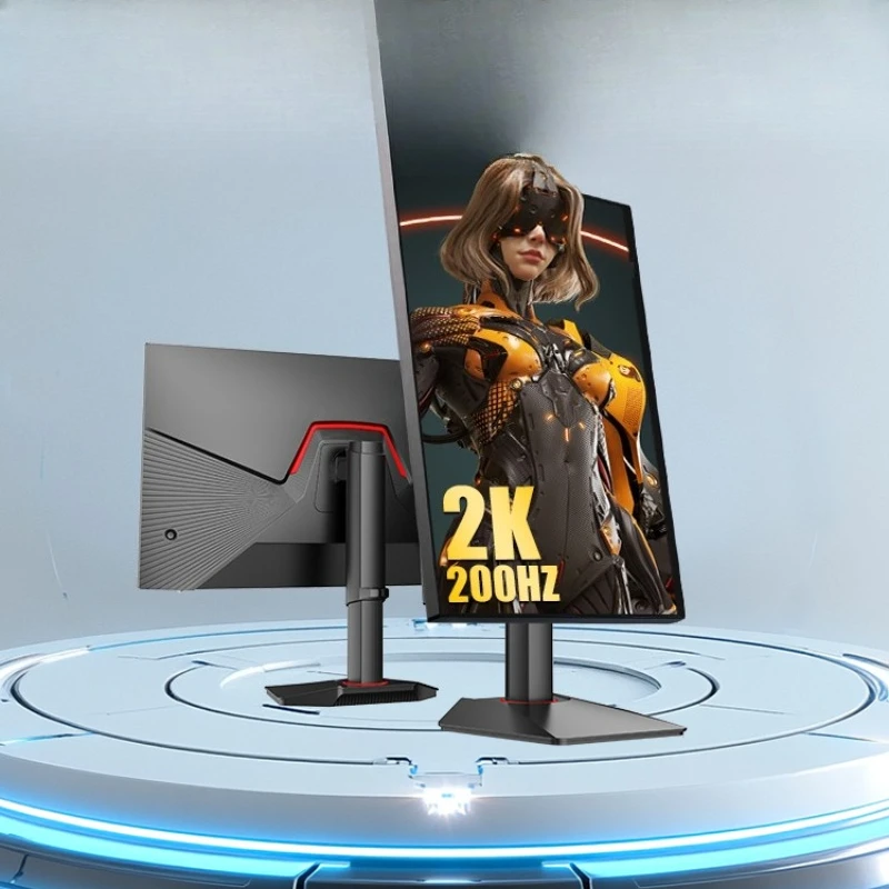 27-Inch 2K200HZ e-sports computer 220 curved 4K screen white