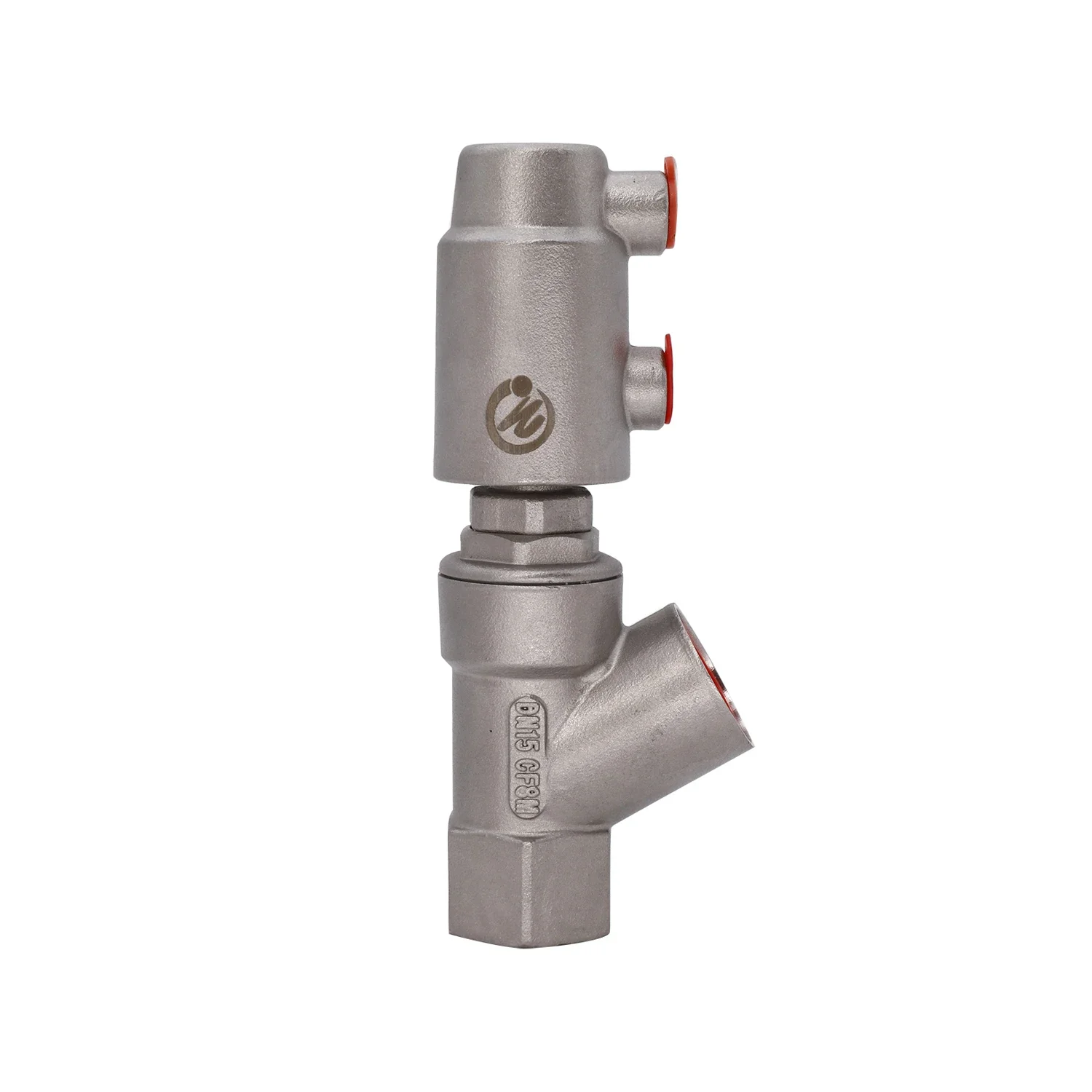 All Stainless  DN15 Steel Vertical Pneumatic Filling Valve Filling Machine Accessories 0.4inch Small Filling Head