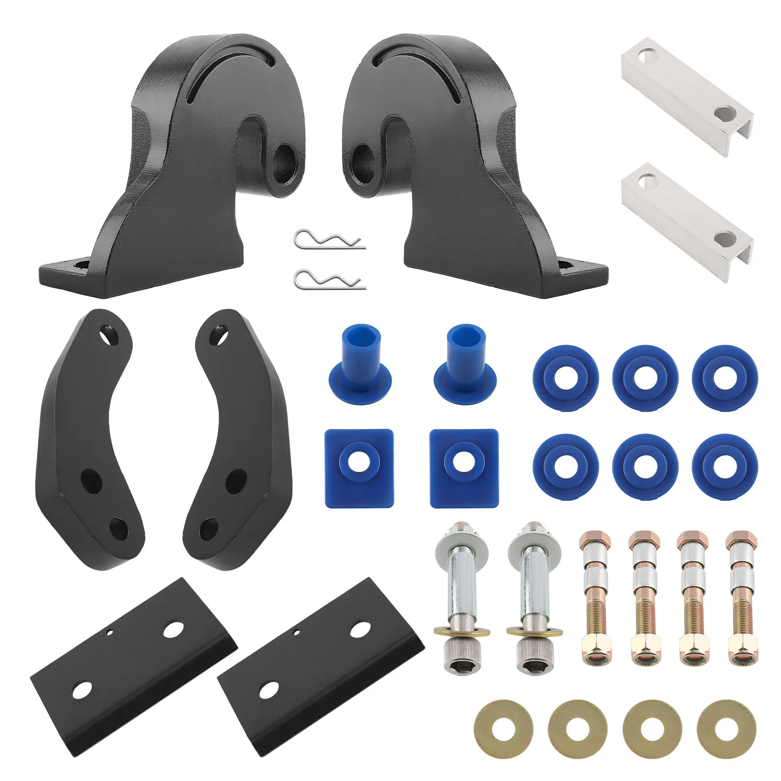 Hood Hinge Pivot Bushing Blot Kit & Lower Hood Pivot Kit For Peterbilt 377-379