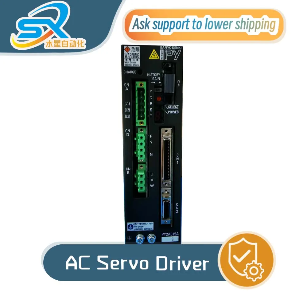 

Sanyo Servo Driver PY2A015A3-AL provide photos and videos prior to shipment Negotiated sale