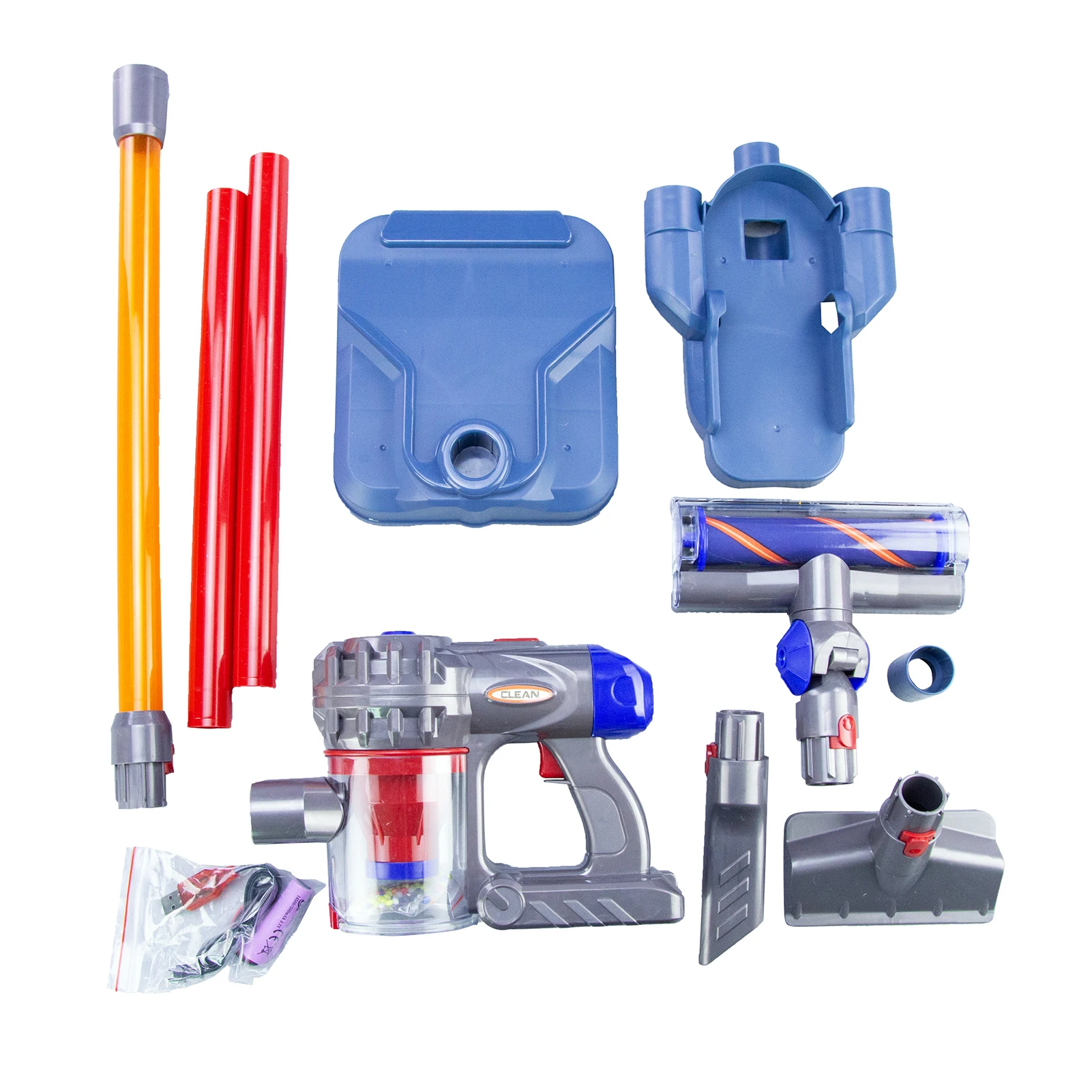 Kids Simulation Electric Vacuum Cleaner Cleaning Set for Toddlers Role Play Housekeeping Educational Toys Girl Boy Gifts