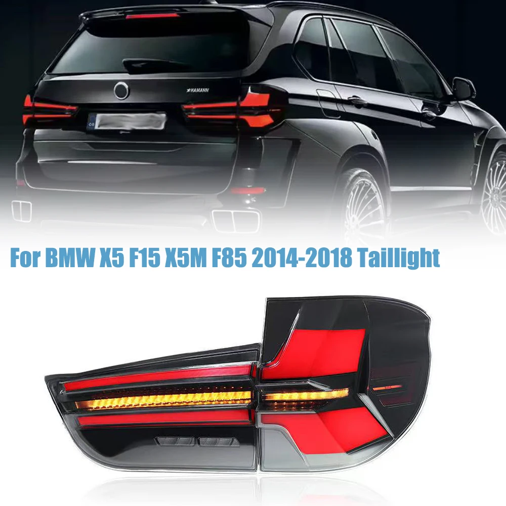 

Car Light LED Taillights For BMW X5 F15 Taillights Assembly 2014-2018 Modified Rear Brake Tail Lamp Sequential Turn Signal Light