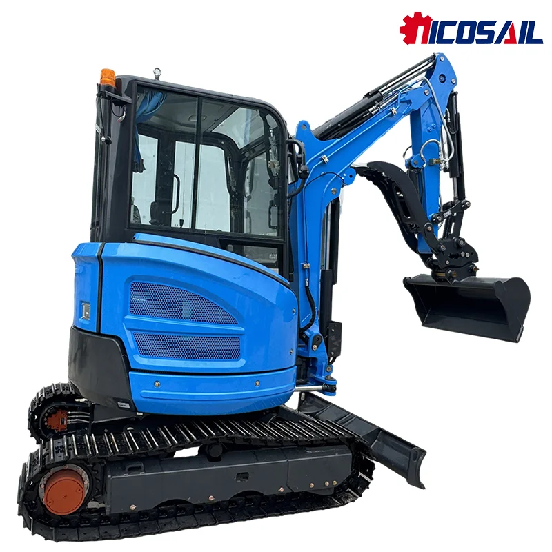 أفضل بيع حفر الخنادق الزاحف حقيبة صغيرة آلات تحريك الأرض 2.6 طن حفارة صغيرة هيدروليكية سعر حفار صغير #5