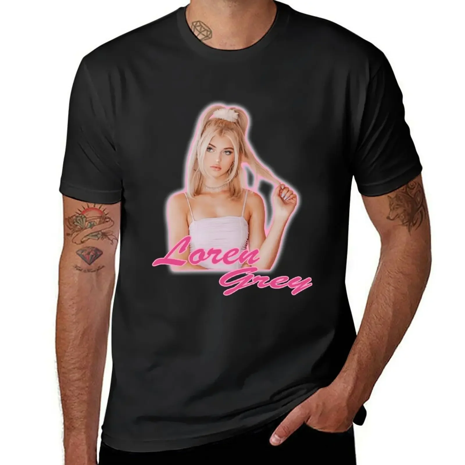 loren grey gray beech top seller T-Shirt summer top cotton graphic tees graphic t shirt vintage anime mens shirts graphic tee