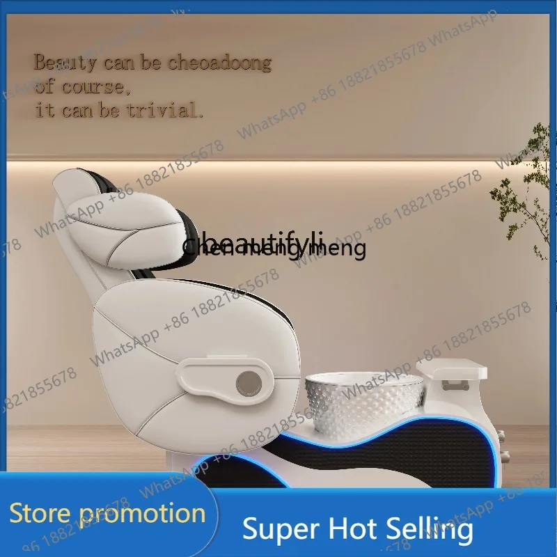 

ss New SPA Spa Salon Pedicure Chair, High-end Beauty Salon Space Capsule Nail Art Eyelash Massage Foot Massage Chair 3001