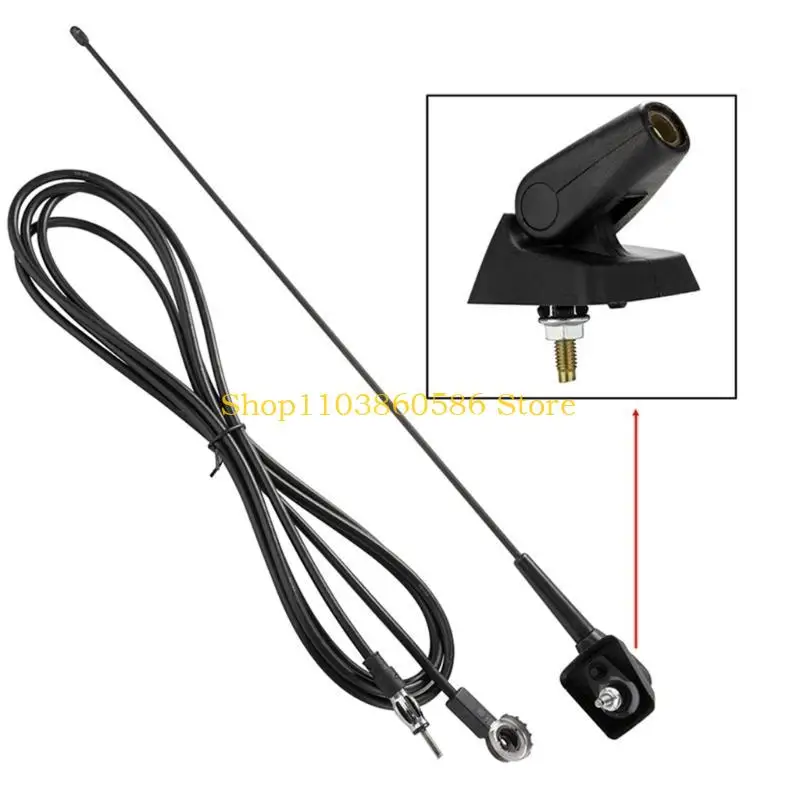 Antena techo 242A, antenas aéreas, Cable mástil, adaptador amplificador FM para 106, 205, 206