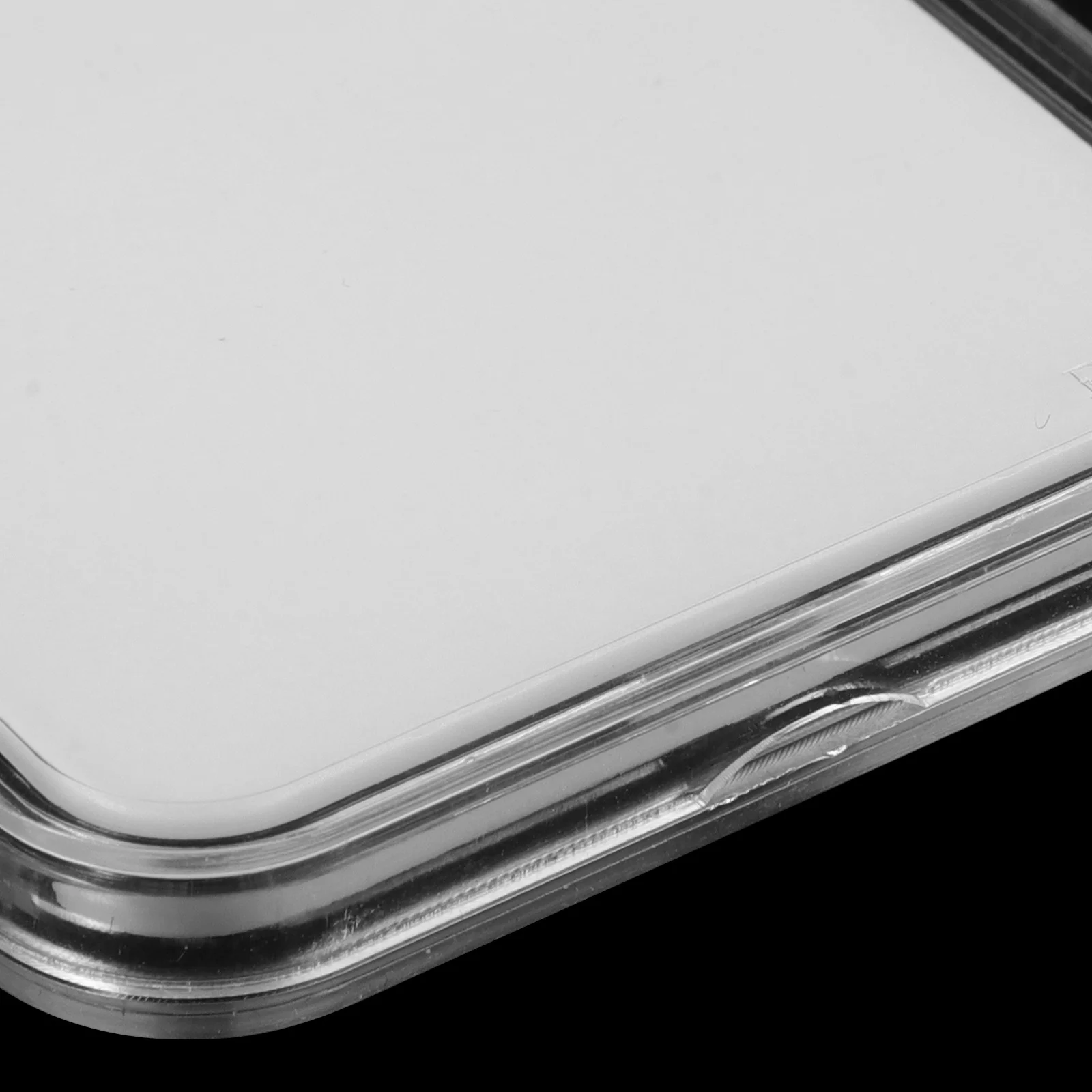 4Pcs Stamp Display Box Clear Plastic Organizer for Collecting Albums and Deformation Resistant Stamp Collecting Albums