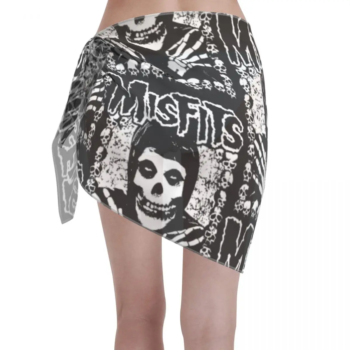 Sarongs courtes personnalisées pour femmes, enveloppe de plage imprimée en 3D, pour maillots de bain, robe portefeuille pour Bikini, Cover-up pour maillot de bain