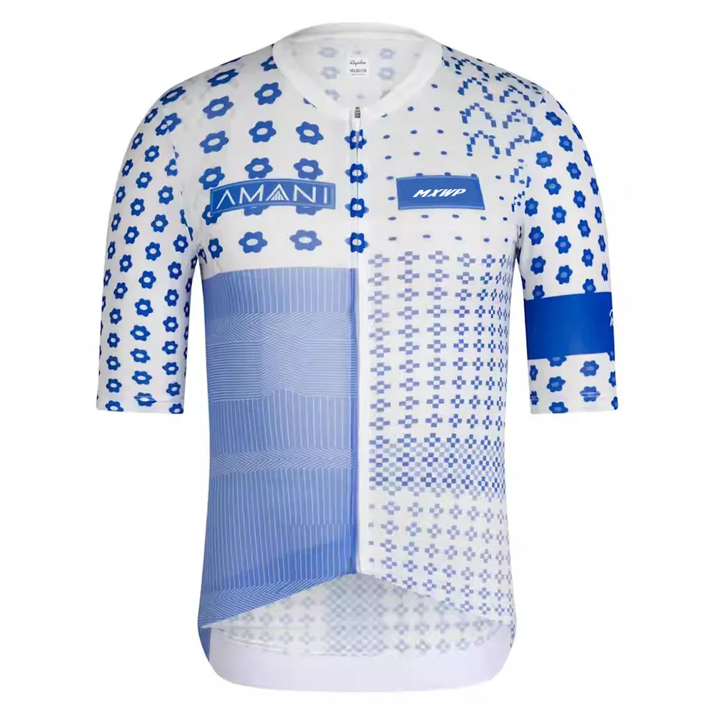 

Summer Men's Short Sleeve Cycling Jersey Team Custom Logo Breathable Quick Dry Moisture Wicking Road Bike MTB Bicycle Shirt Outd