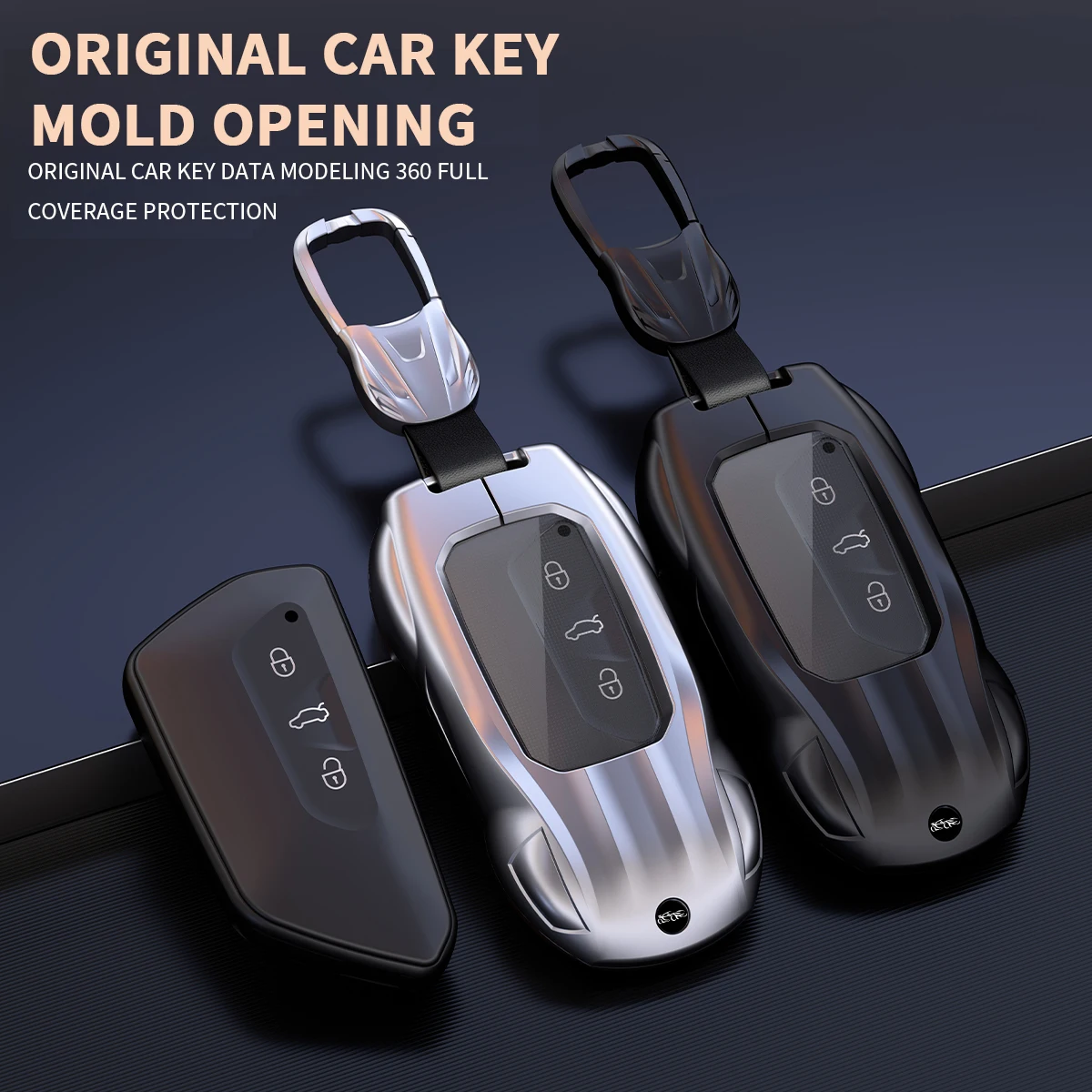 Zinc Alloy Car Remote Smart Key Cover Case Shell For VW Volkswagen Golf 8 ID.3 ID.4 Skoda Octavia A8 MK4 MK8 2022 2021 GTI R