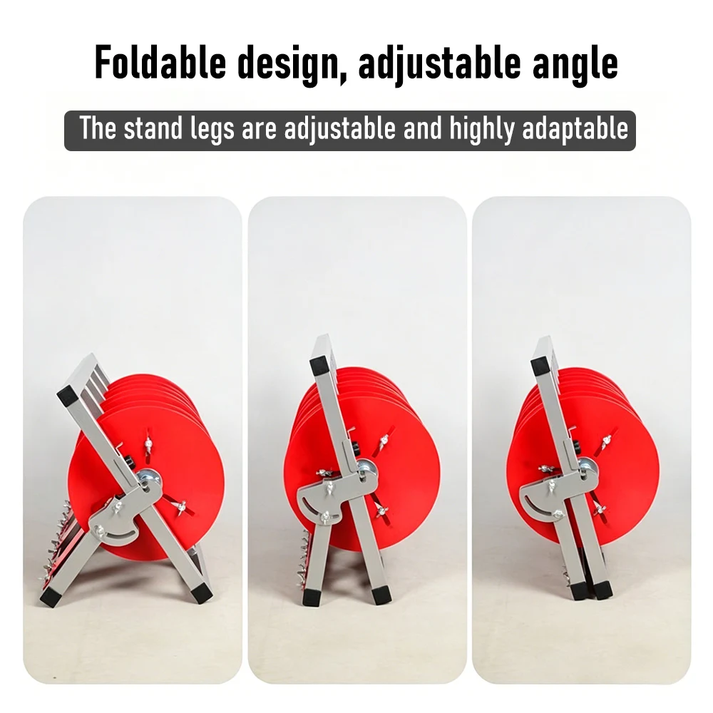 Electrician BV Wire Dispenser Rack Foldable Wire Pay-off Frame Three-wire Multi-wire Home Improvement Wire Electrical Tools view 5