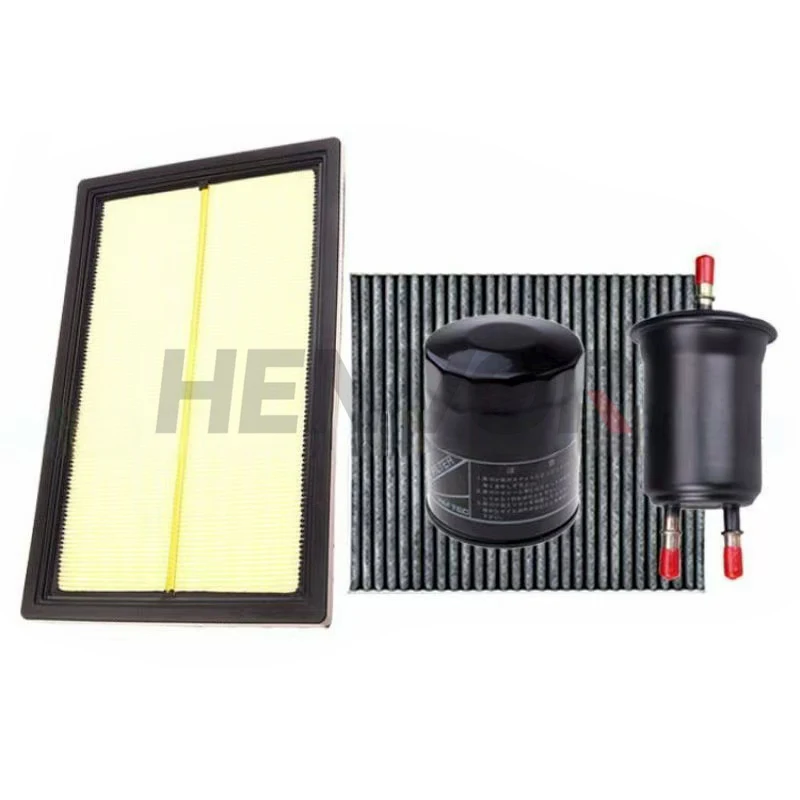 

4PCS Filters FOR Brilliance H230 ZhongHua V3 Air Filter 42809253 +cabin Filter 87139-06060 + Fuel 3483012 + Oil Filter MD135737