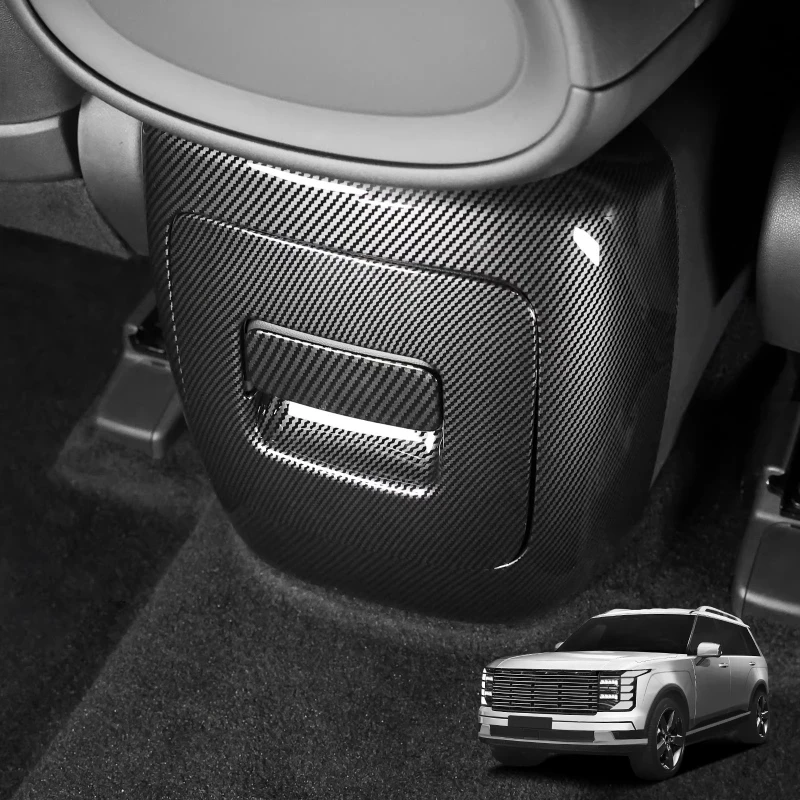 

For Hyundai Palisade 2026 Rear Kick Armrest Back Protective Cover Rear Anti-kick Plate for Center Console Interior Accessories