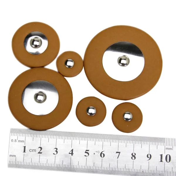 Saxophone Pads Synthetic Leather Hard Felt Backing Airtight Repair Parts Set for Tenor Players