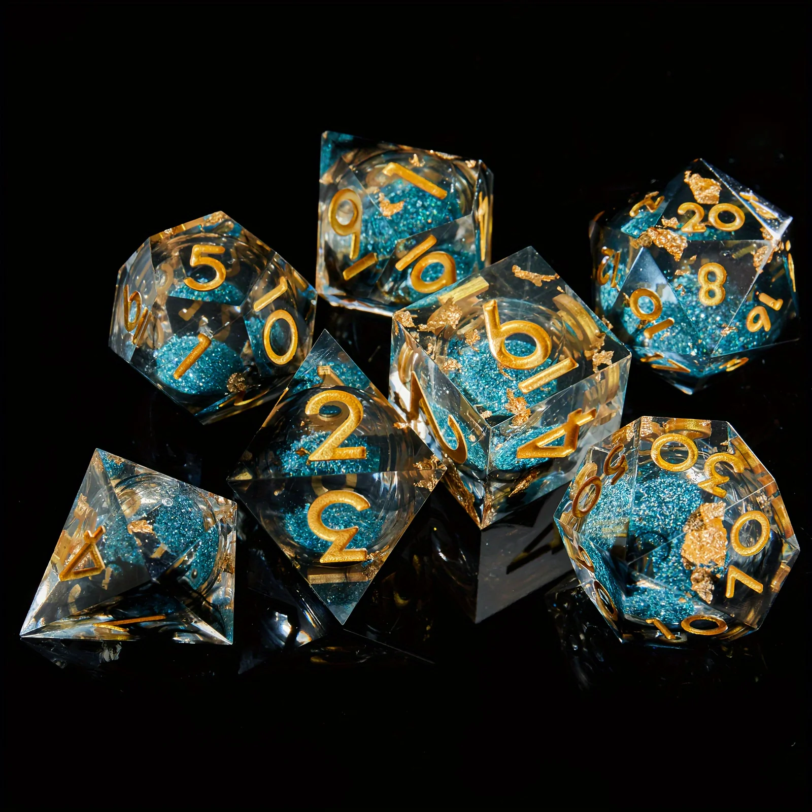 D&D Dice Set, Role Playing Dice, Dungeons&Dragons, RPG, D&D Dice, Party Gift Decoration, Accessories D20 D12 D10 D8 D6 D4