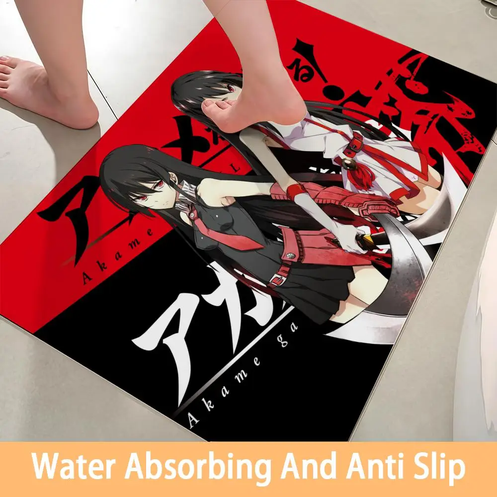 

Toilet Of The Bathroom, Household Floor Mat, Door Mat Carpet AkameS Ga KillS Floor Mat Soft Diatom Bathroom Absorbent Floor Mat,