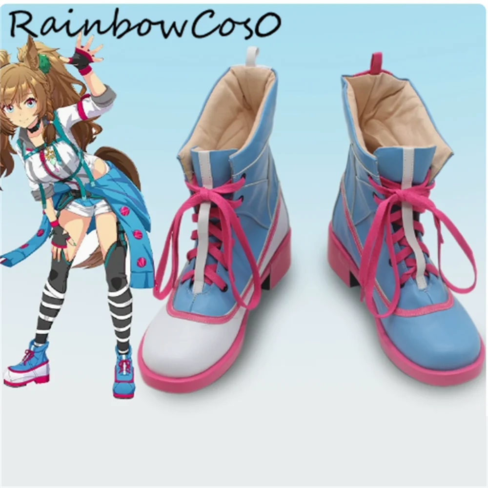 

Blast Onepiece Umamusume Pretty Derby Cosplay Shoes Boots Game Anime Party Halloween RainbowCos0 W4810