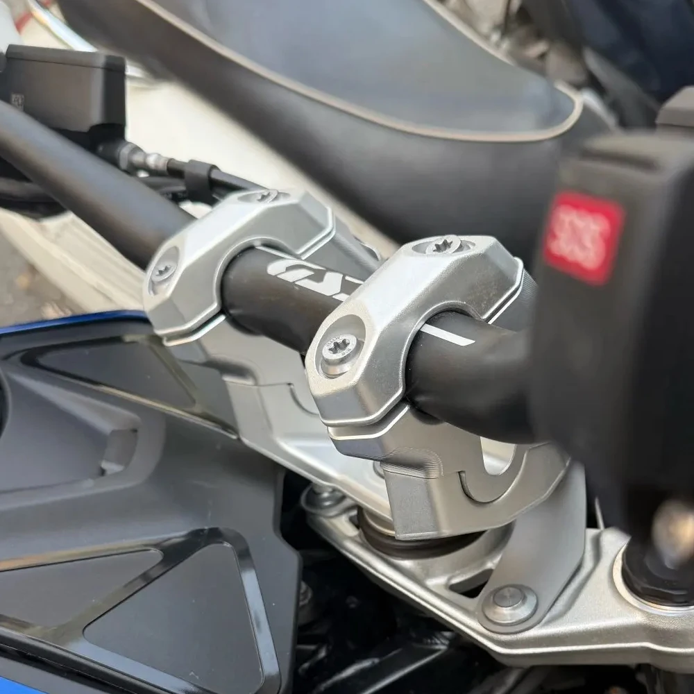 

Motorcycle CNC Aluminum Handlebar Riser Heightening Clamp Mount Accessories For BMW R 1300 GS R1300GS Adventure 2024-2025-2026