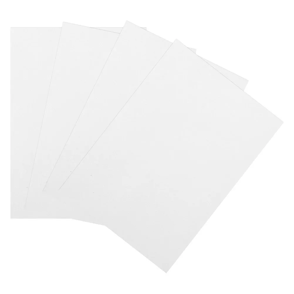 4Pcs Water Soluble Adhesive Embroidery Stabilizer Printable Fabric Backing Machine Embroidery Hand Sewing Wash Away