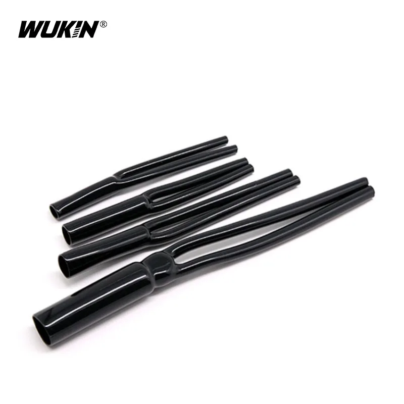 1-5PCS PVC Y Splitter Tube Sleeve Black Insulated Plastic Power Harness HiFi Pants Speaker Audio Cable Wire DIY  7 9 12 16mm