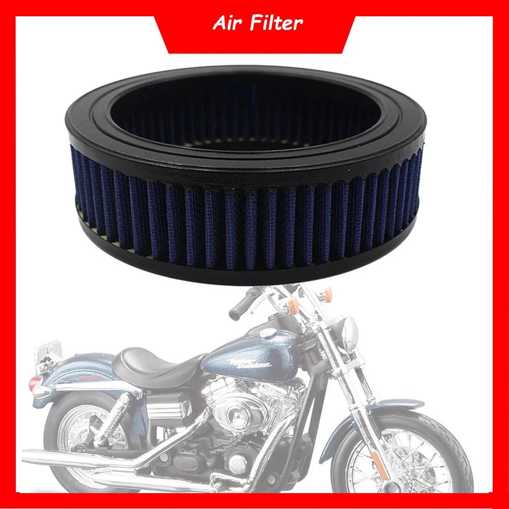 Motorcycle Engine Air Filter Cleaner Air Intake Filter Element For Harley Dyna Sportster Softail Touring Street Bob 1989-1998