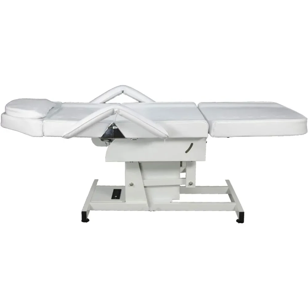 Comfortably Fully Electric Adjustable Facial Bed/Massage Table High Density Comfort Foam Padding Massage Tables  Massage Table