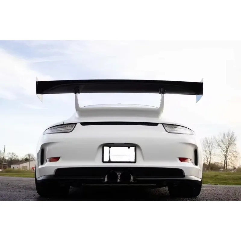 High Level Material Dry Carbon Fiber Rear Wing Car Spoiler Trunk Wing For 991 Gt3 Rsc