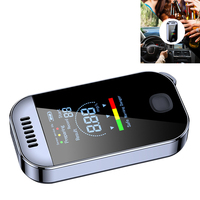 Digital Portable Alcohol Tester High Precision Handheld Alcohol Analyzer LCD Display USB Rechargeable for Personal Use