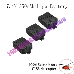 RC ERA C186 BO-105 / E120 4CH Flybarless RC Helicopter Repuestos 7,4 V 350mAh Lipo Batería Accesorios